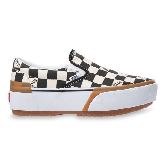 VANS SLIP-ON STACKED CHECKBOARD