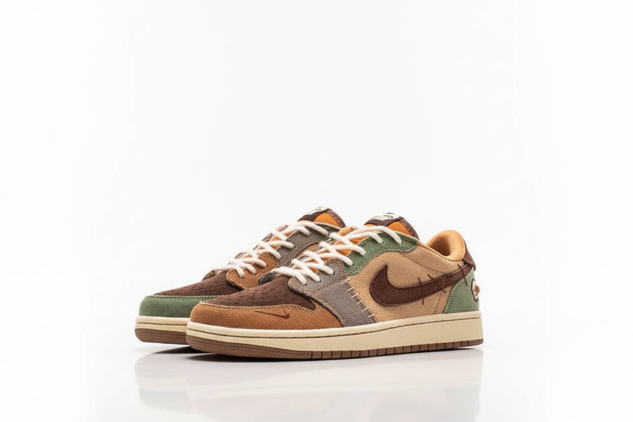 NIKE AIR JORDAN 1 RETRO LOW OG ZION (Multi earthy colour)