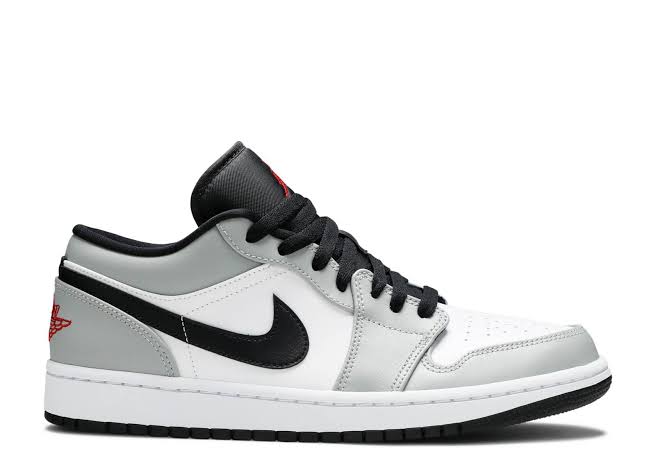 NIKE AIR JORDAN 1 LOW (White/Black/Grey)