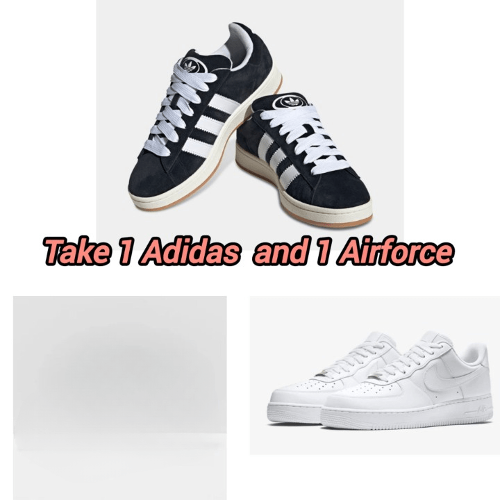 ADIDAS CAMPUS / NIKE AIR FORCE 1 COMBO