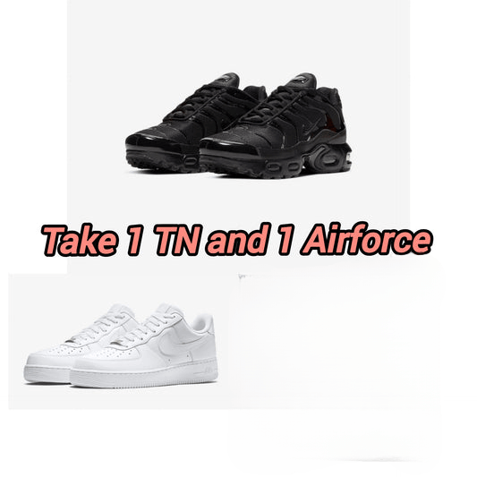 NIKE AIR MAX PLUS TN COMBO (B/W)