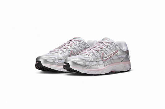 NIKE P-6000 (Metallic Silver/Pink)