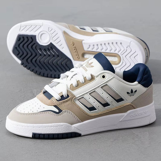 ADIDAS DROP STEP (White/Brown)
