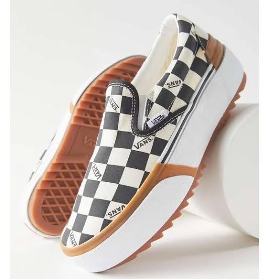 VANS SLIP-ON STACKED CHECKBOARD
