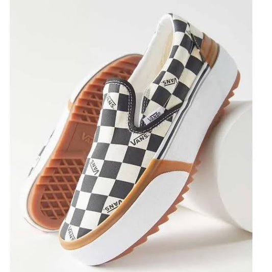 VANS SLIP-ON STACKED CHECKBOARD