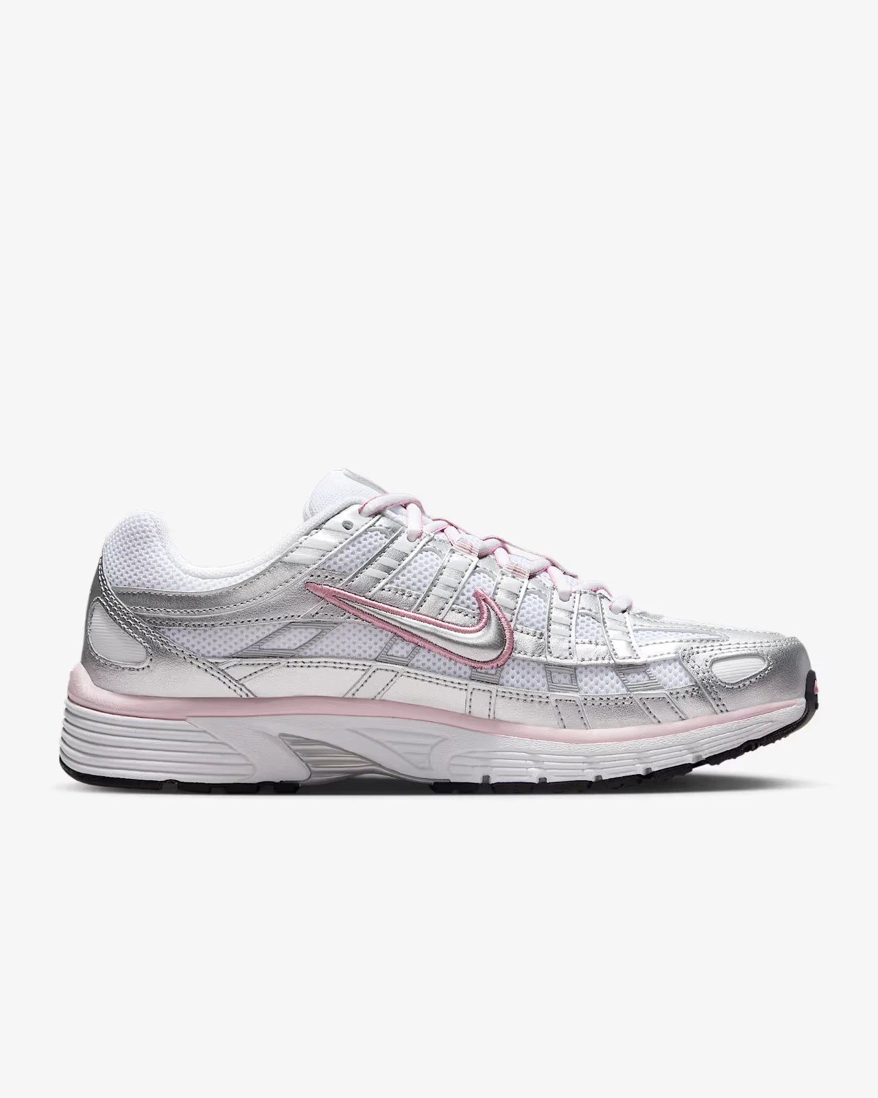 NIKE P-6000 (Metallic Silver/Pink)