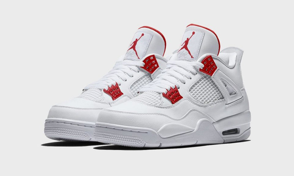 AIR JORDAN 4 (White/Red)