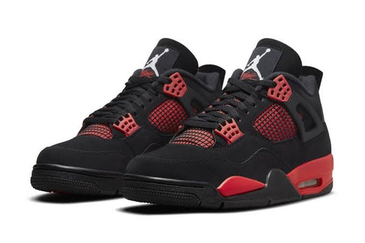 AIR JORDAN 4 RETRO (Black/Red)