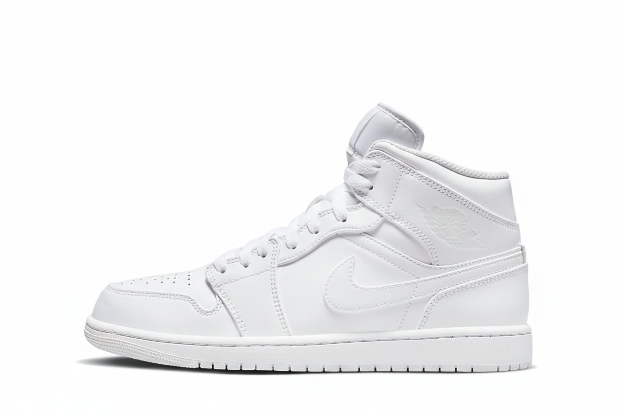 NIKE AIR JORDAN 1 MID (White)