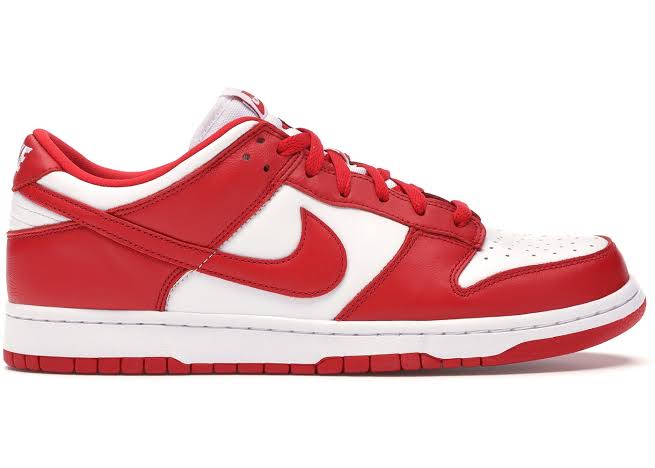 NIKE DUNK LOW (Red/White)
