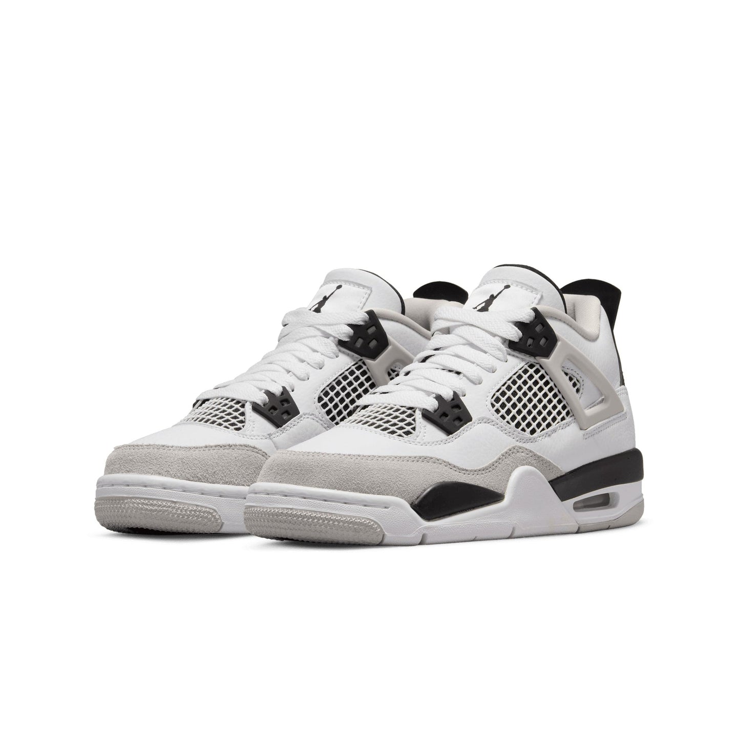 AIR JORDAN 4 RETRO MILITARY (Black/Grey)