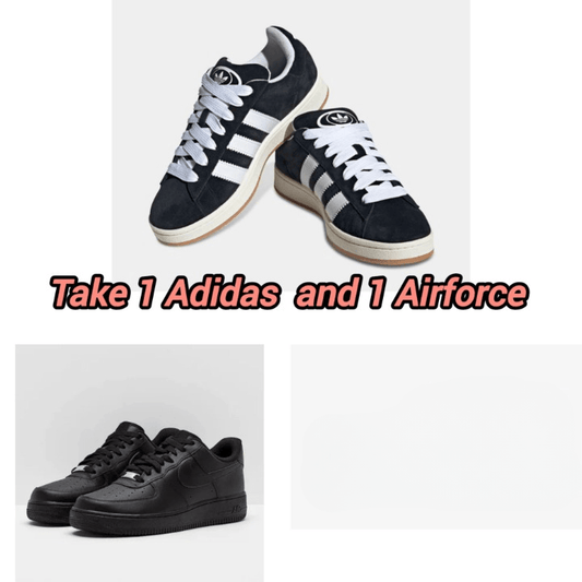 ADIDAS CAMPUS / NIKE AIR FORCE 1 COMBO