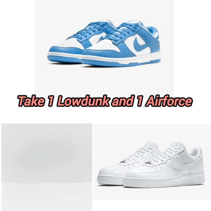 NIKE DUNK LOW COMBO