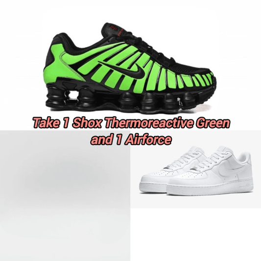 NIKE SHOX TL/ NIKE AIR FORCE 1 COMBO