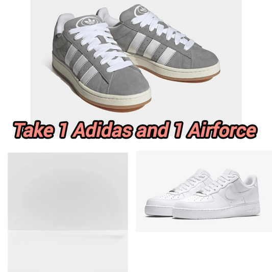 ADIDAS CAMPUS / NIKE AIR FORCE 1 COMBO