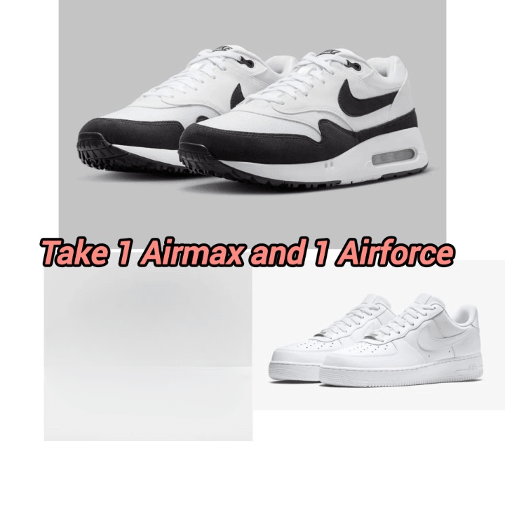 NIKE AIR MAX 1 COMBO (B/W)
