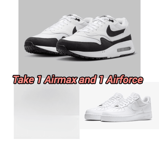 NIKE AIR MAX 1 COMBO (B/W)