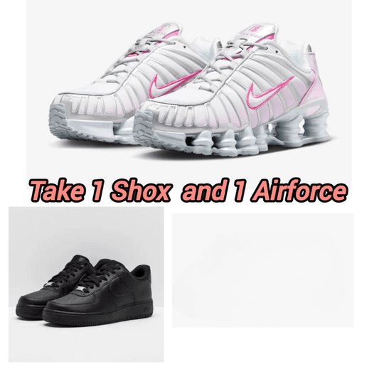 NIKE SHOX TL/ NIKE AIR FORCE 1 COMBO