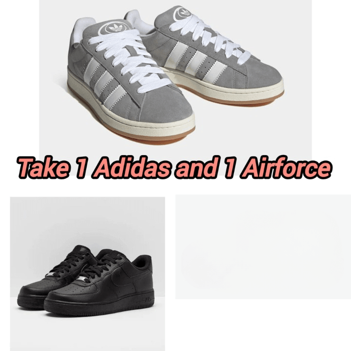 ADIDAS CAMPUS / NIKE AIR FORCE 1 COMBO