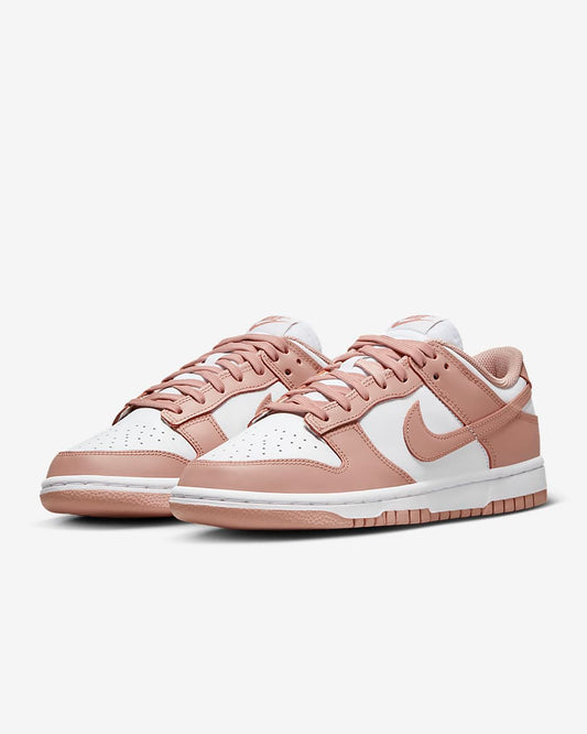 NIKE DUNK LOW (Rose Pink/White)