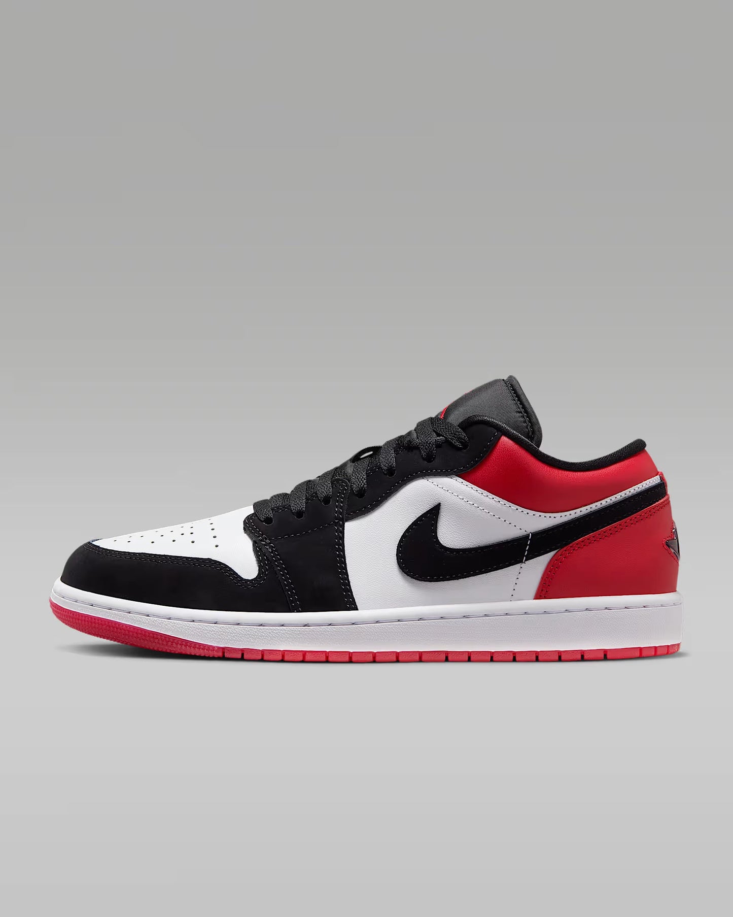 NIKE AIR JORDAN 1 LOW (White/Black/Red)