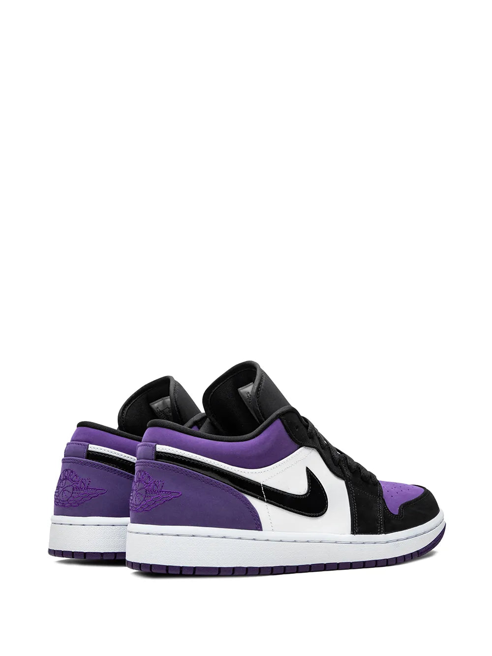 NIKE AIR JORDAN 1 LOW (White/Black/Purple)