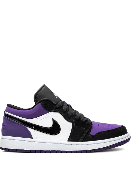 NIKE AIR JORDAN 1 LOW (White/Black/Purple)