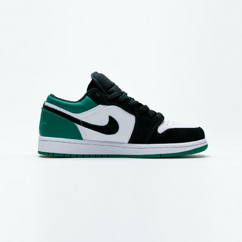 NIKE AIR JORDAN 1 LOW (White/Black/Green)